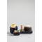 Hello Honey® 8" Blue & White Rectangle Stoneware Plate Set